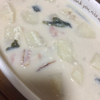 豆乳胡麻味噌スープ^_^